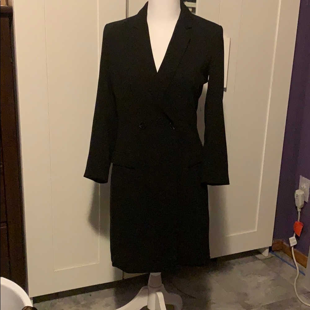 H&M Long Sleeve Long Line Blazer